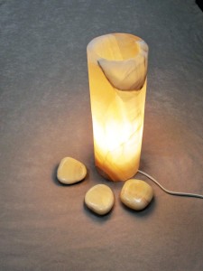 alabaster table lamp 